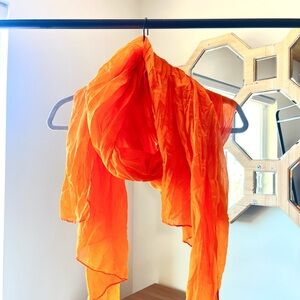 BOGO & Free shipping! Vibrant Orange Scarf